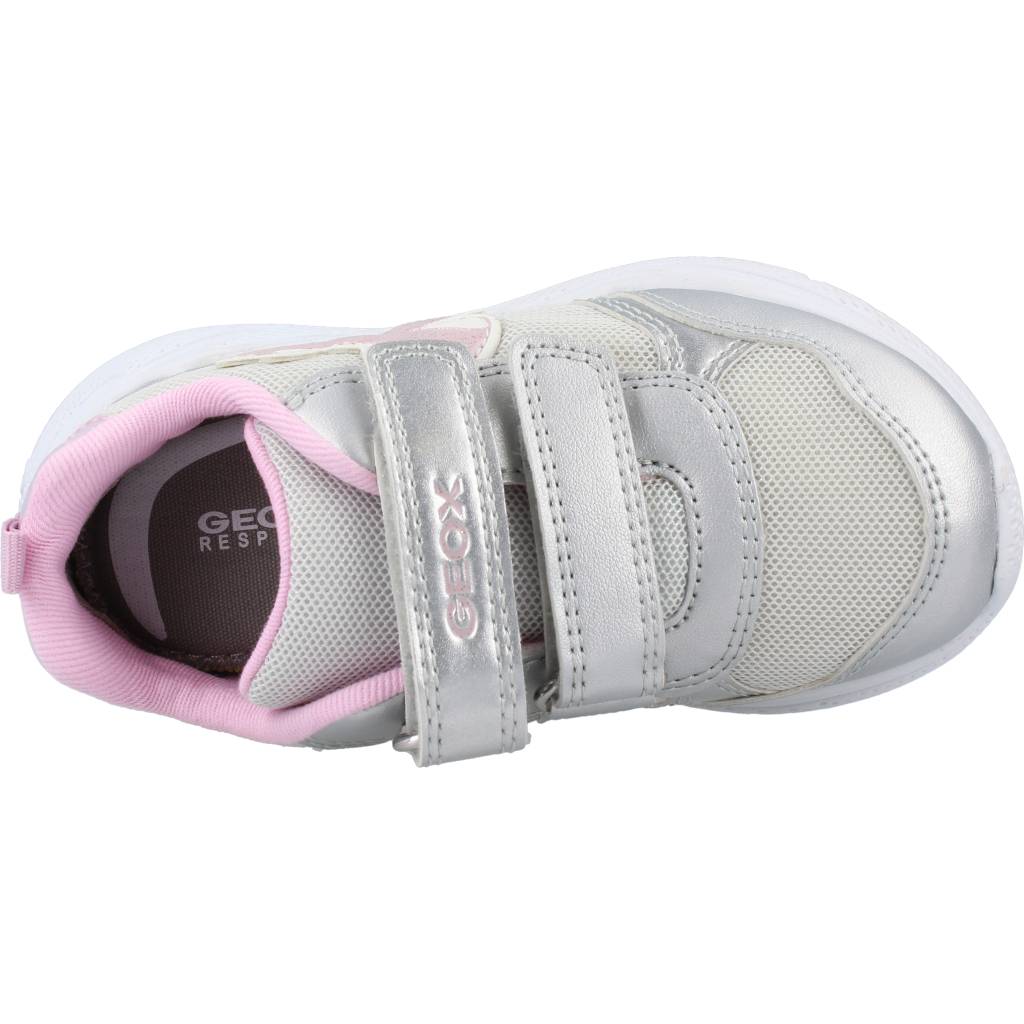GEOX B SPRINTYE GIRL en color PLATA (7)
