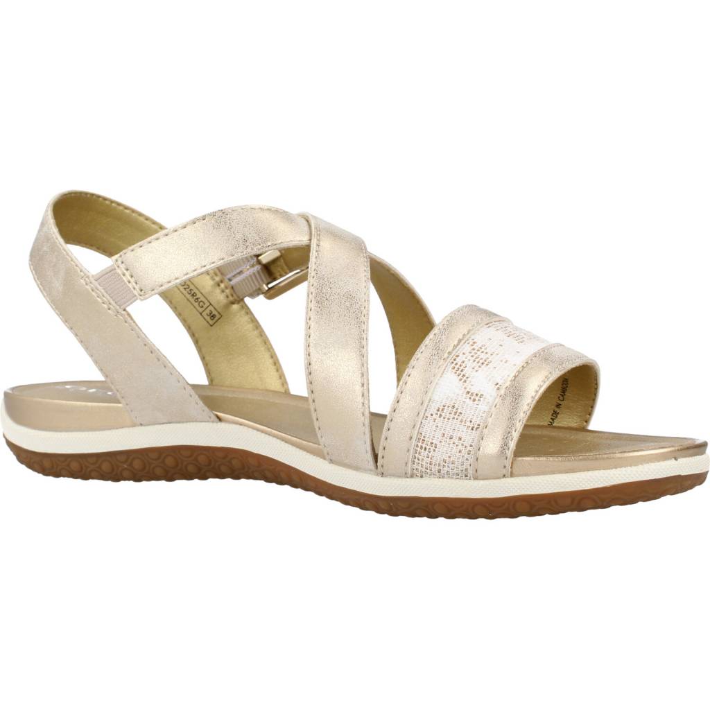 GEOX D SANDAL VEGA en color ORO (5)