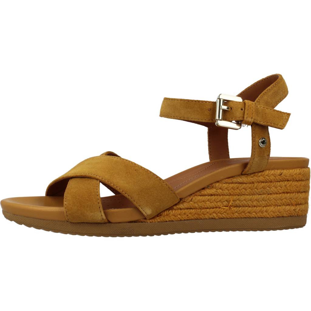 GEOX D ISCHIA CORDA C en color AMARILLO (2)