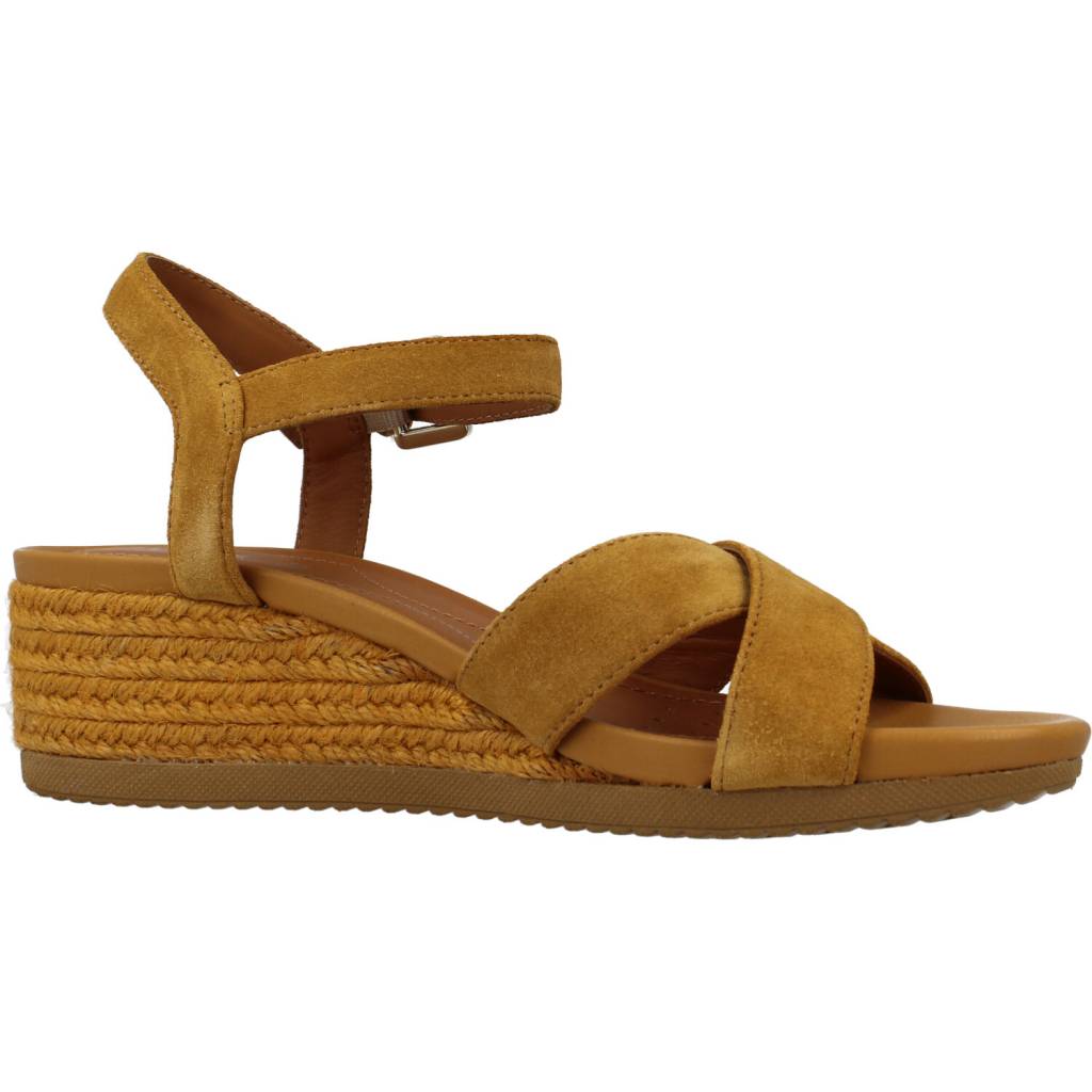 GEOX D ISCHIA CORDA C en color AMARILLO (5)