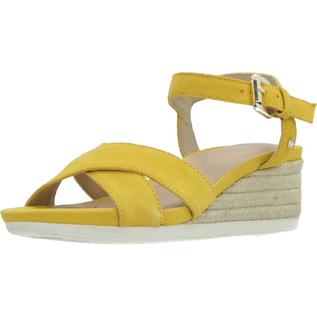 GEOX D ISCHIA CORDA C en color AMARILLO (1)