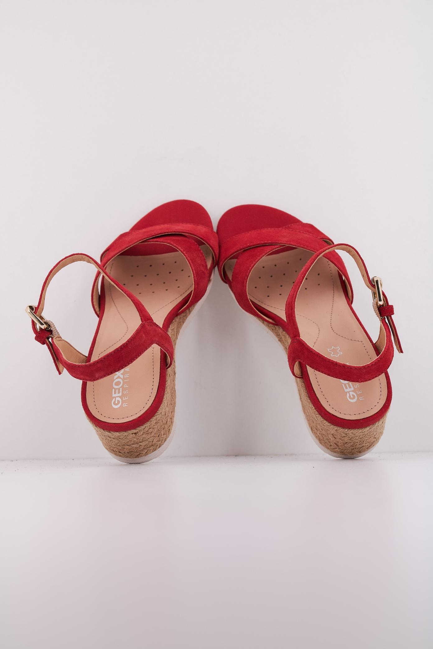GEOX D ISCHIA CORDA C en color ROJO (3)