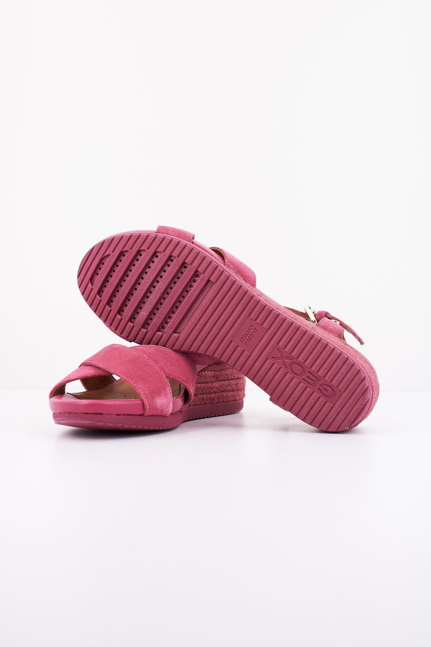 GEOX D ISCHIA CORDA en color ROSA (4)