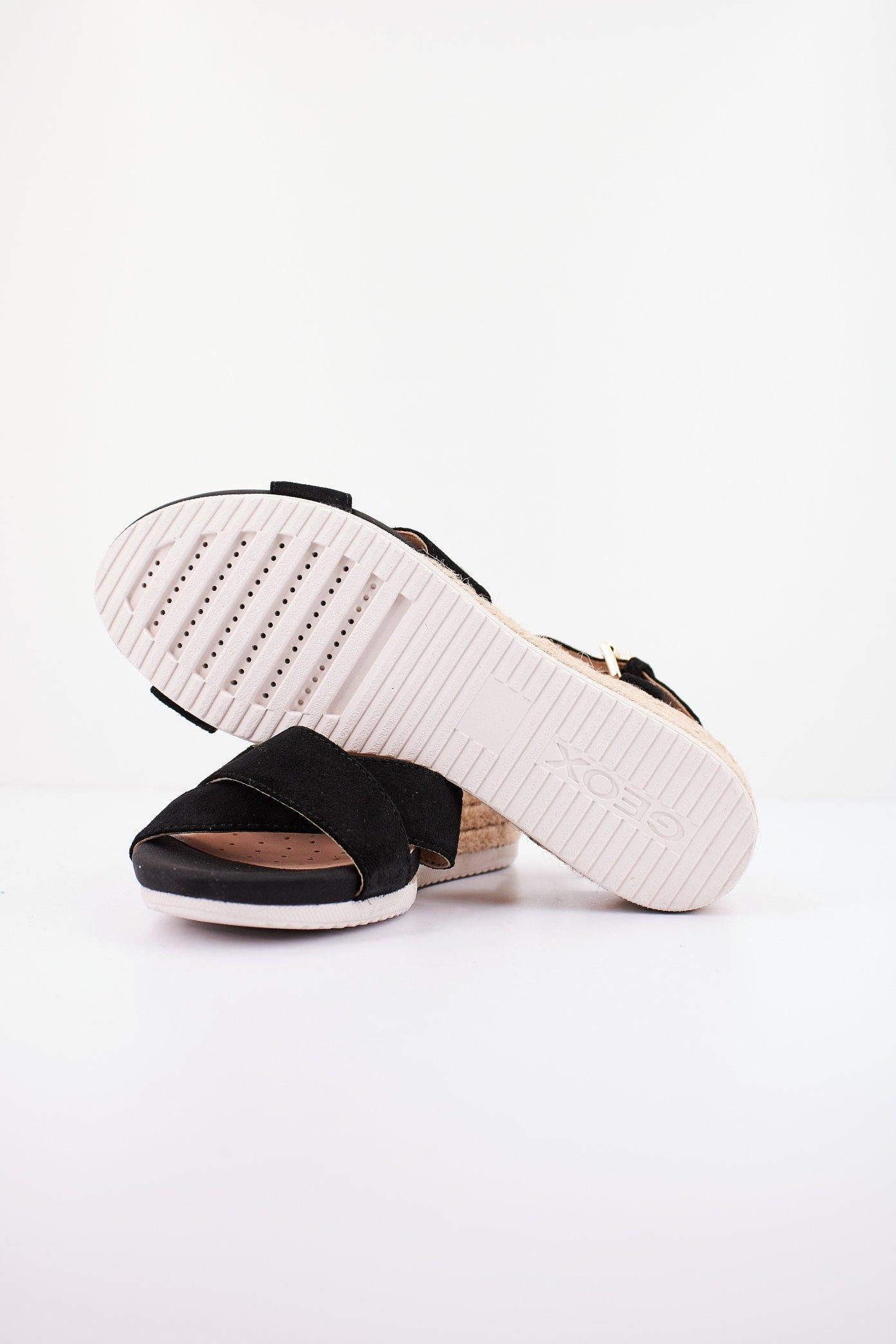GEOX D ISCHIA CORDA en color NEGRO (4)