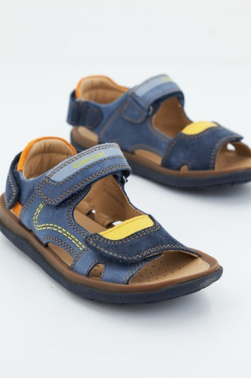 GEOX J SANDAL LIPARI BOY en color AZUL (1)