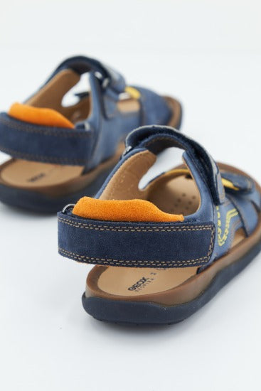GEOX J SANDAL LIPARI BOY en color AZUL (3)