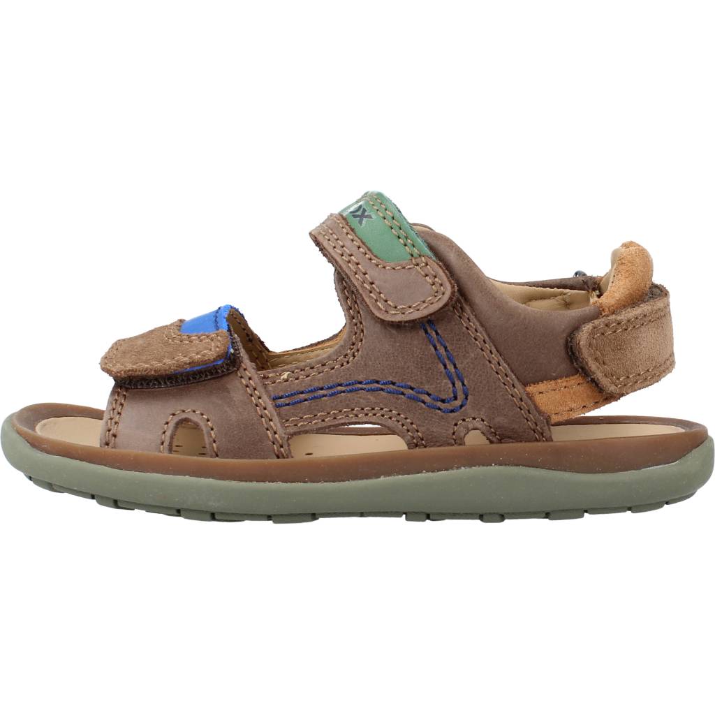 GEOX J SANDAL LIPARI BOY en color MARRON (2)