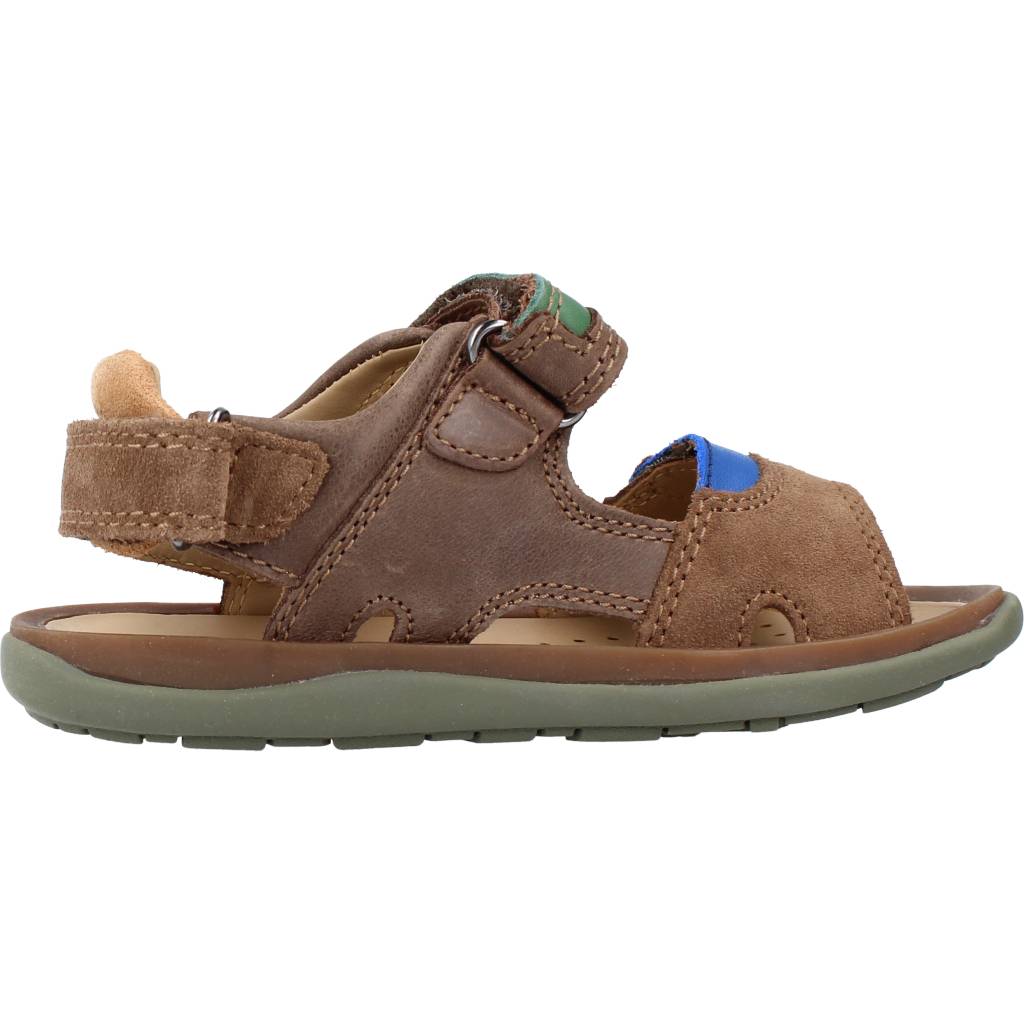 GEOX J SANDAL LIPARI BOY en color MARRON (4)