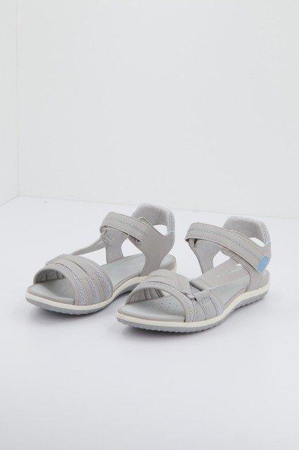 GEOX D SANDAL VEGA en color GRIS (1)