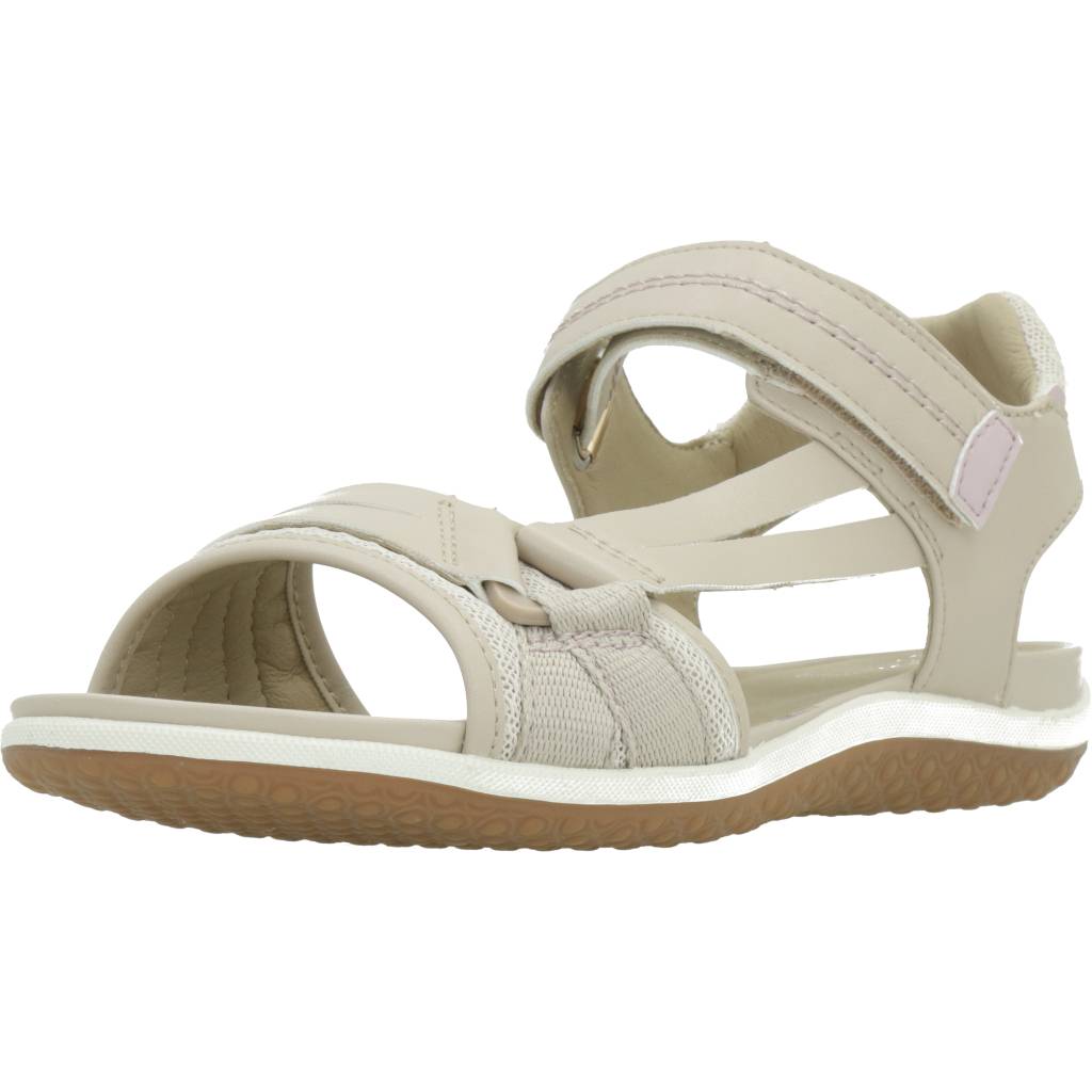 GEOX D SANDAL VEGA en color BEIS (1)