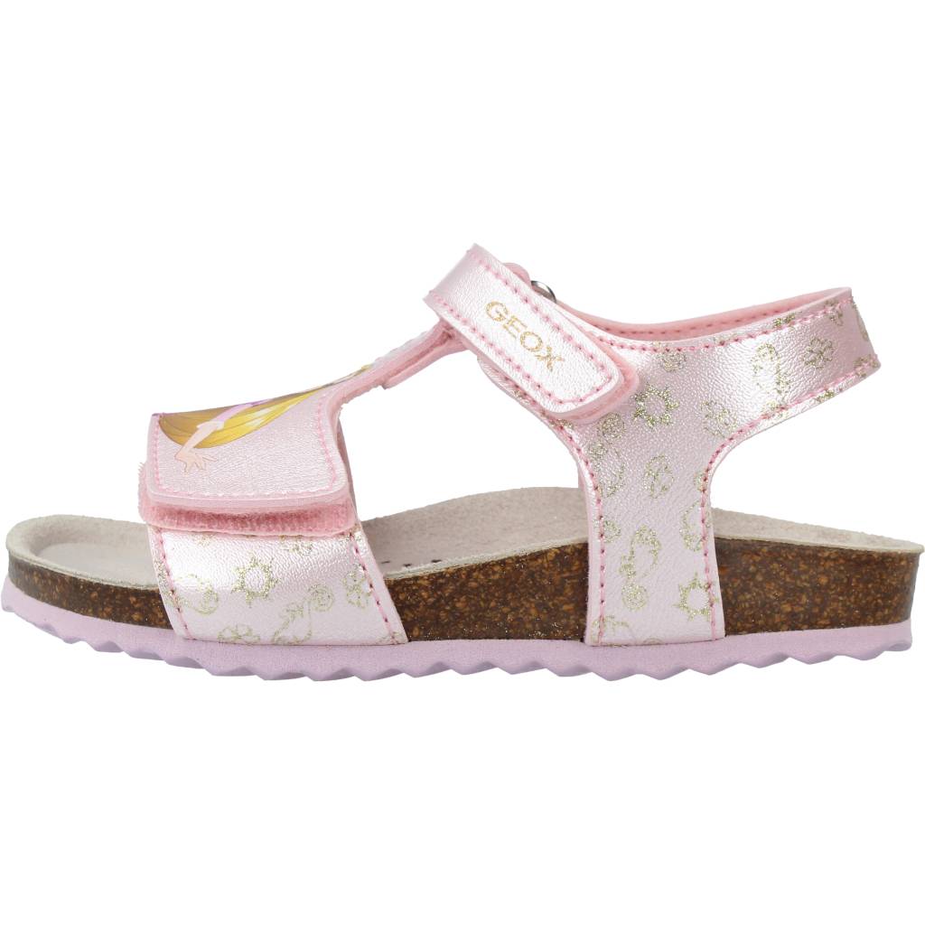 GEOX B SANDAL CHALKI GIRL en color ROSA (2)