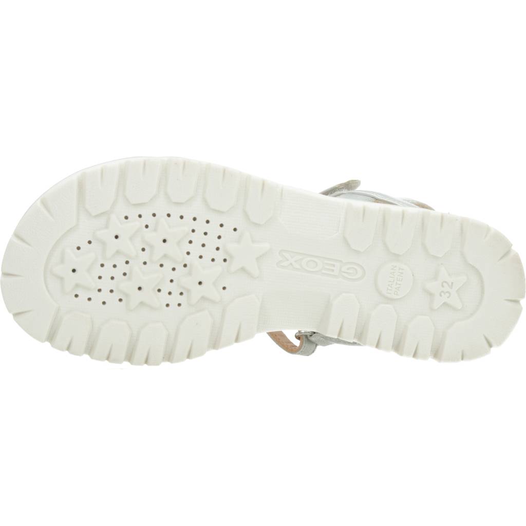 GEOX J SANDAL STARBLUSH G en color PLATA (6)