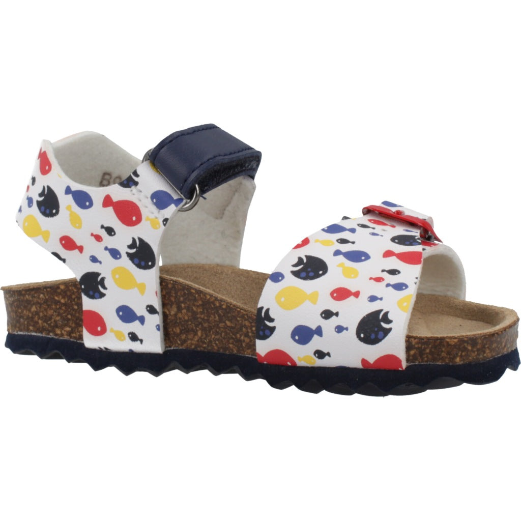 GEOX B SANDAL CHALKI BOY en color BLANCO (5)