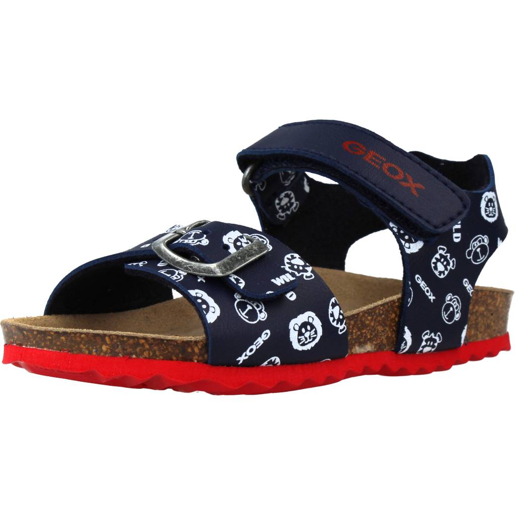 GEOX B SANDAL CHALKI BOY en color AZUL (1)