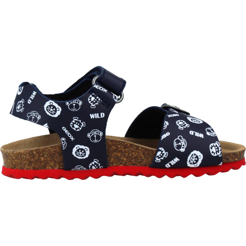 GEOX B SANDAL CHALKI BOY en color AZUL (4)