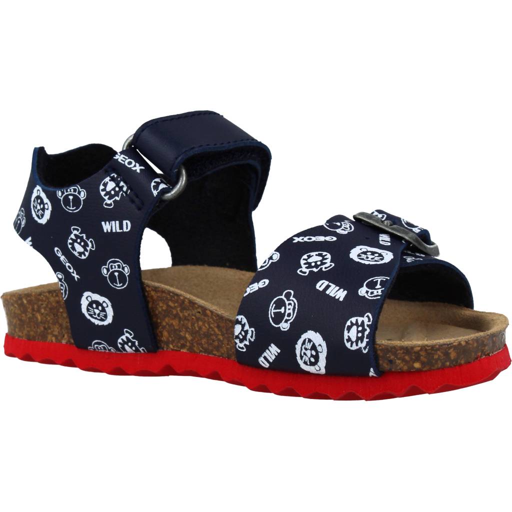 GEOX B SANDAL CHALKI BOY en color AZUL (5)