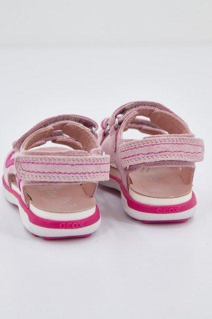 GEOX B SANDAL DELHI GIRL en color ROSA (3)