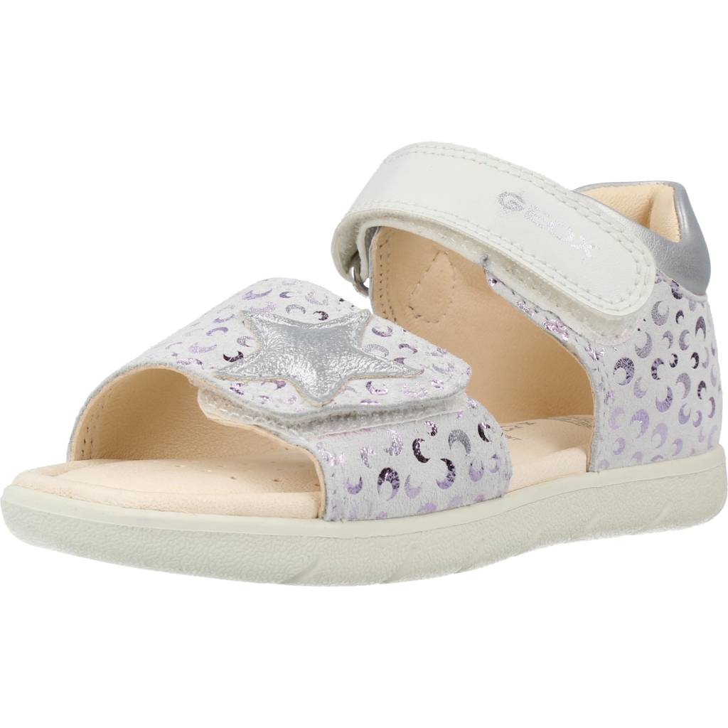 GEOX B SANDAL ALUL GIRL en color PLATA (1)