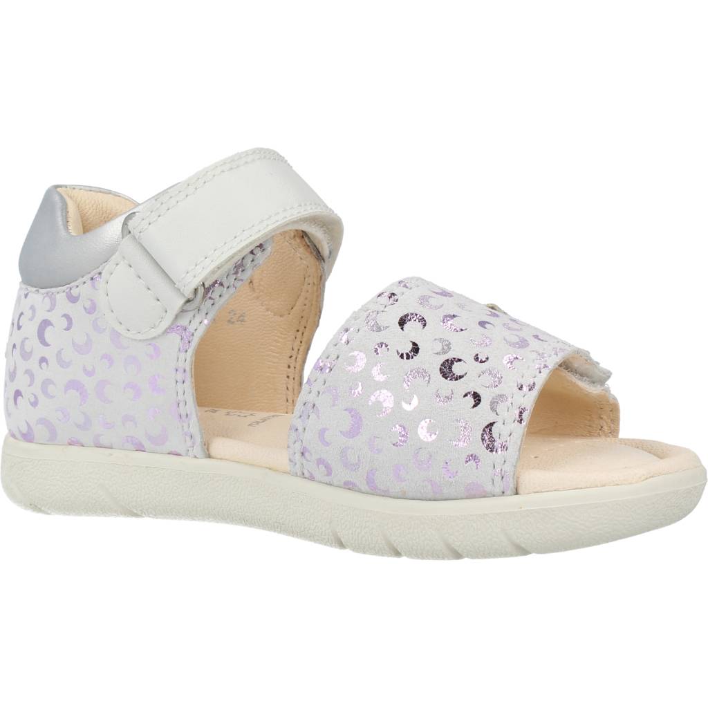 GEOX B SANDAL ALUL GIRL en color PLATA (5)