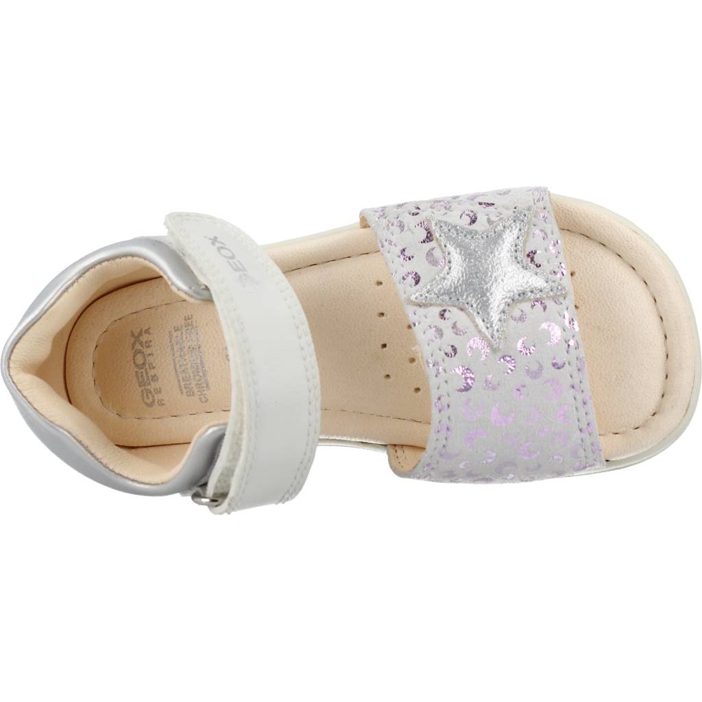 GEOX B SANDAL ALUL GIRL en color PLATA (7)