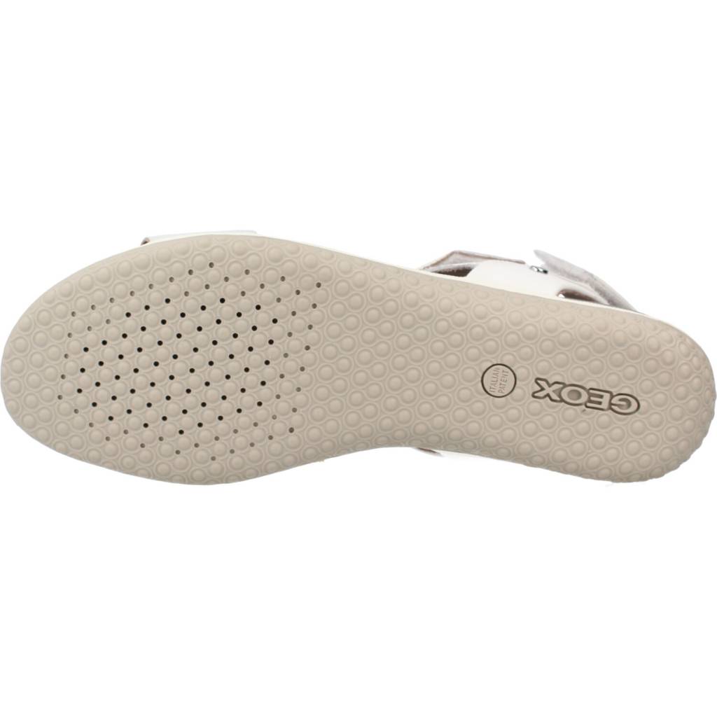 GEOX D SANDAL VEGA en color BLANCO (6)