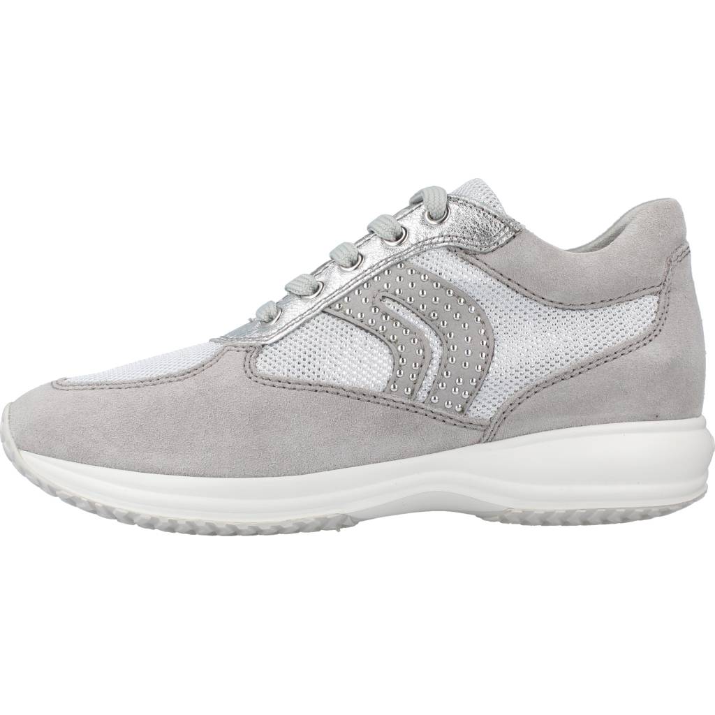 GEOX D HAPPY en color PLATA (2)