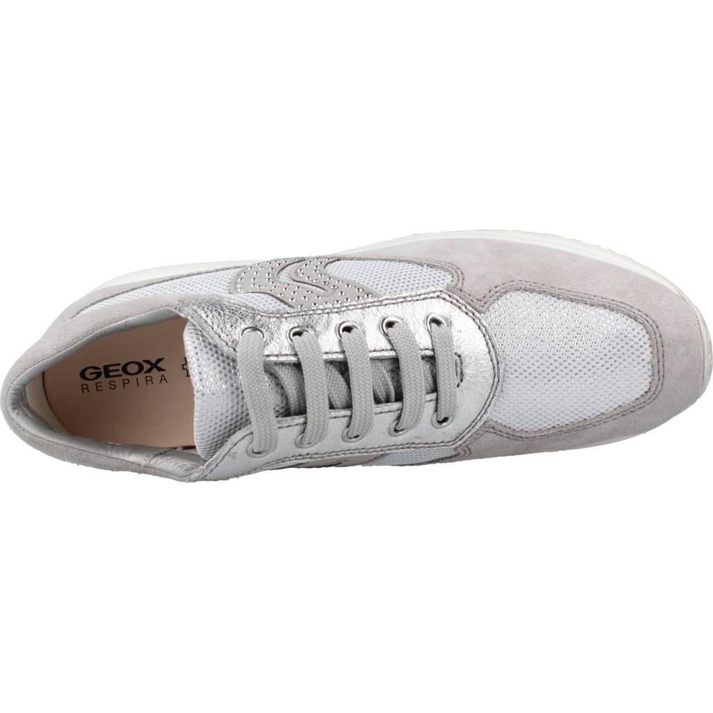 GEOX D HAPPY en color PLATA (7)