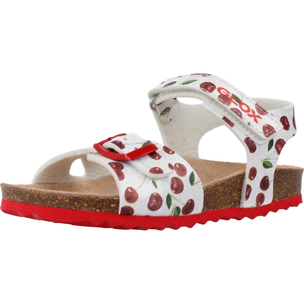 GEOX B SANDAL CHALKI GIRL en color PLATA (1)