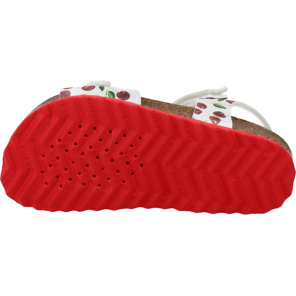 GEOX B SANDAL CHALKI GIRL en color PLATA (6)
