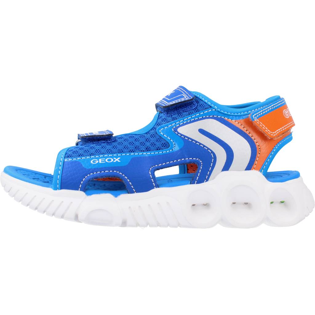 GEOX J SANDAL WROOM BOY en color AZUL (2)