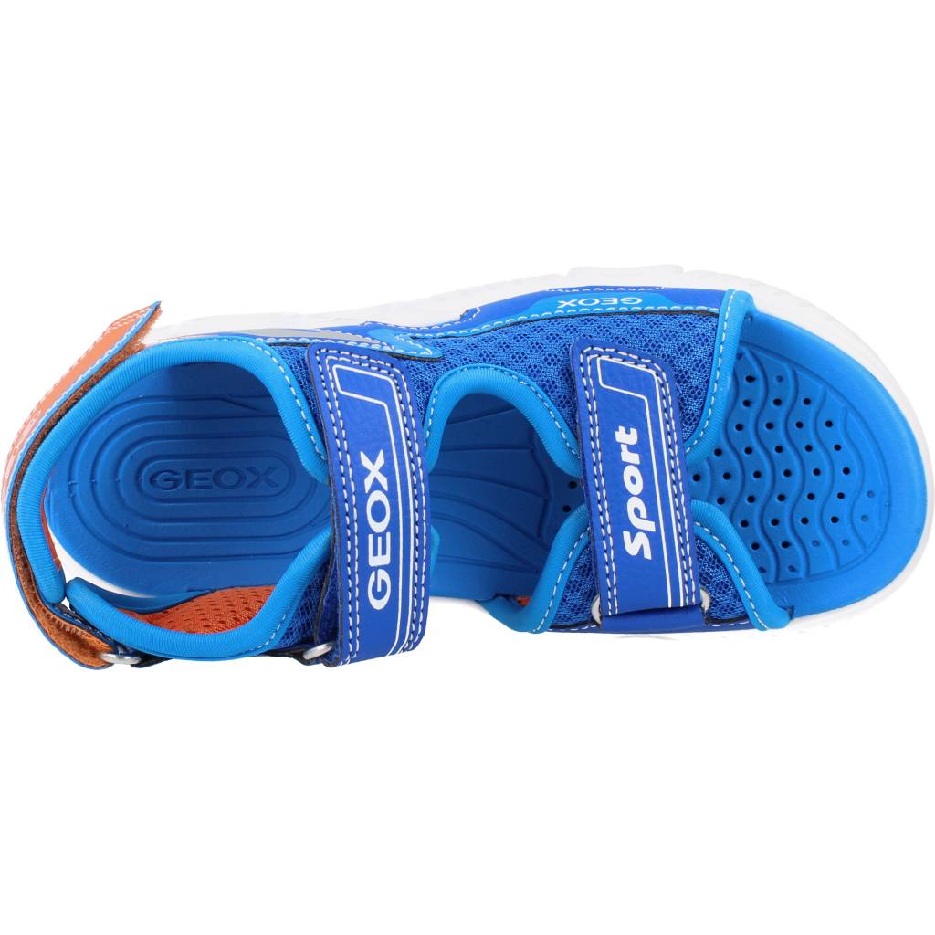 GEOX J SANDAL WROOM BOY en color AZUL (7)