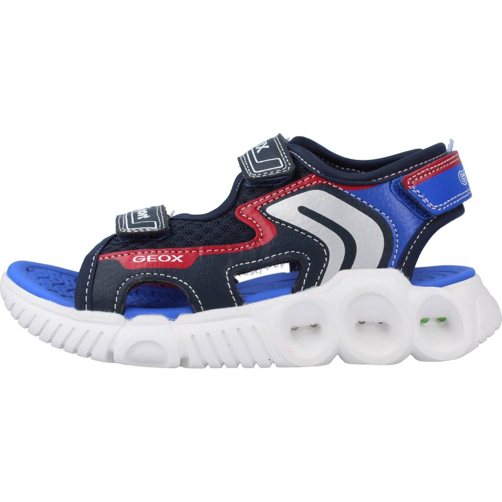 GEOX J SANDAL WROOM BOY en color AZUL (2)