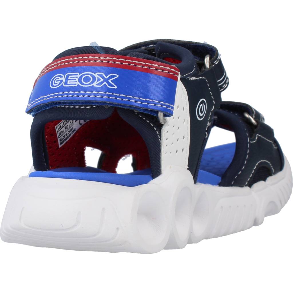 GEOX J SANDAL WROOM BOY en color AZUL (3)