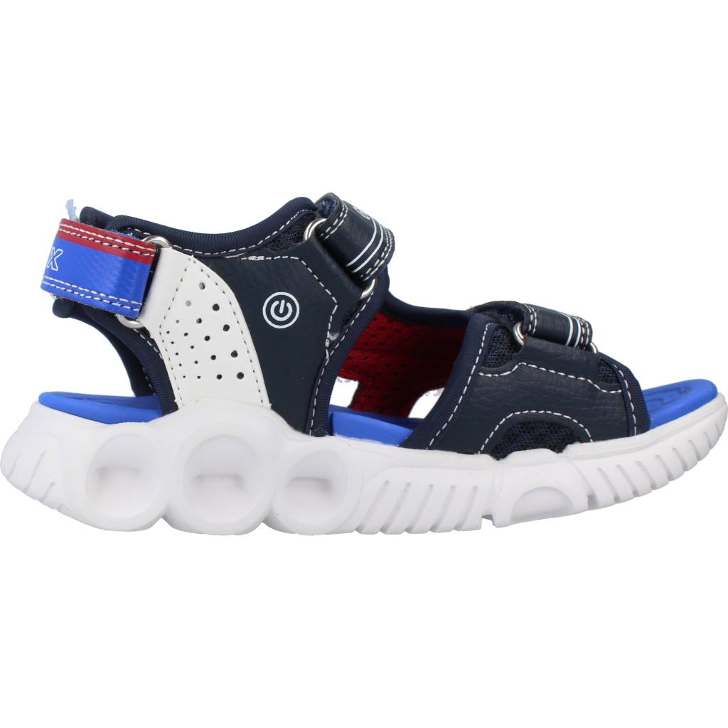 GEOX J SANDAL WROOM BOY en color AZUL (4)