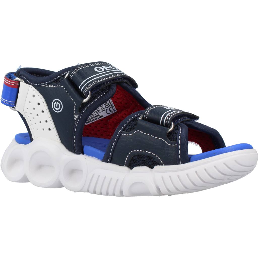 GEOX J SANDAL WROOM BOY en color AZUL (5)