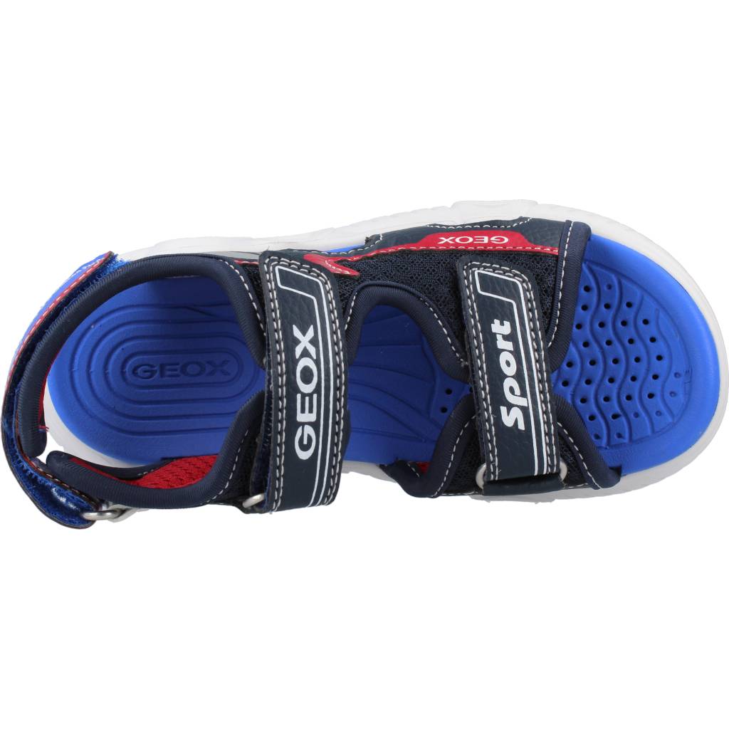 GEOX J SANDAL WROOM BOY en color AZUL (7)