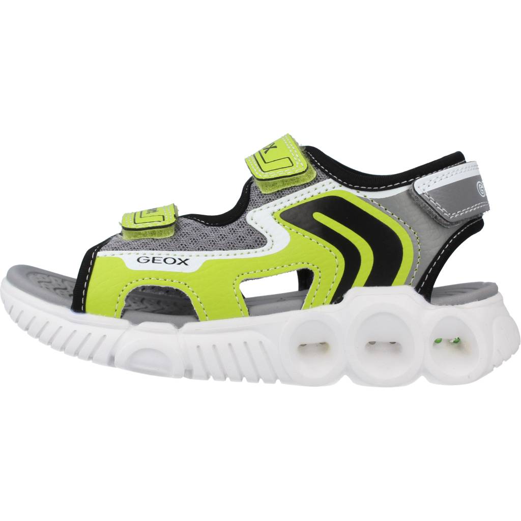 GEOX J SANDAL WROOM BOY en color GRIS (2)