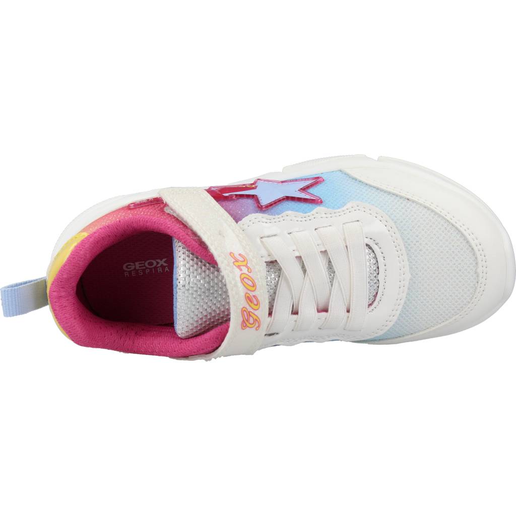 GEOX J ARIL GIRL en color BLANCO (7)