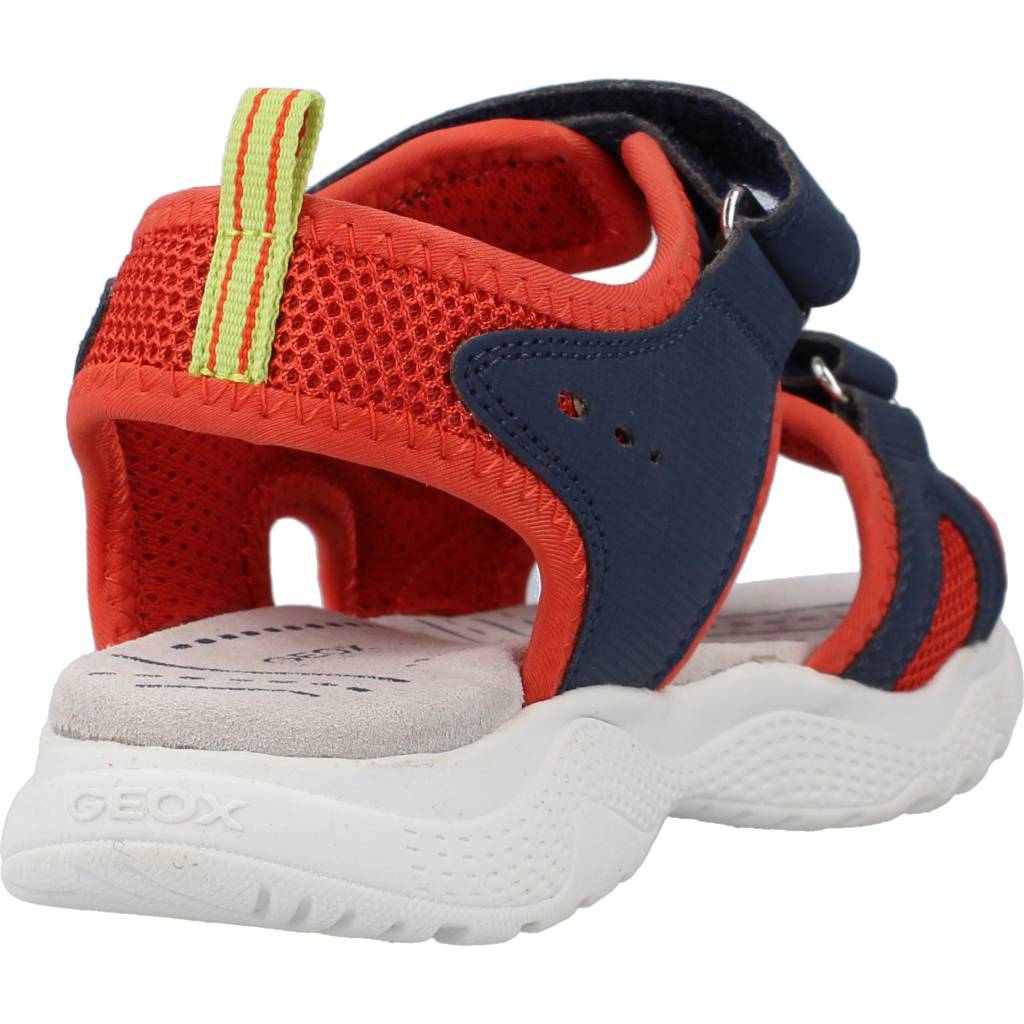 GEOX J SANDAL SPLUSH BOY en color AZUL (3)