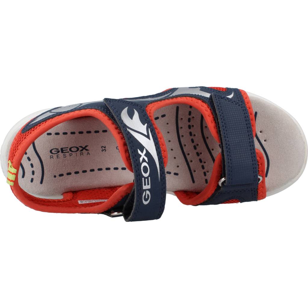 GEOX J SANDAL SPLUSH BOY en color AZUL (7)