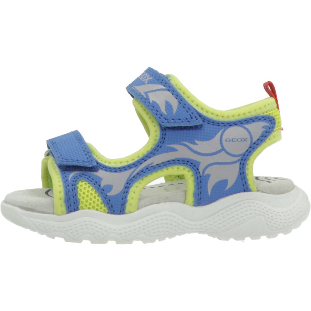 GEOX J SANDAL SPLUSH BOY en color AZUL (2)