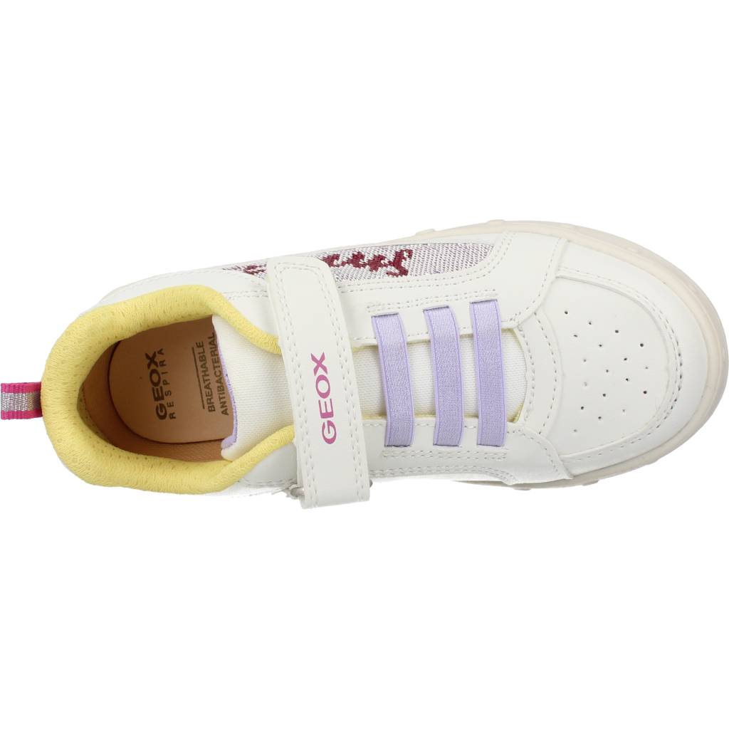 GEOX J SKYLIN GIRL en color BLANCO (7)