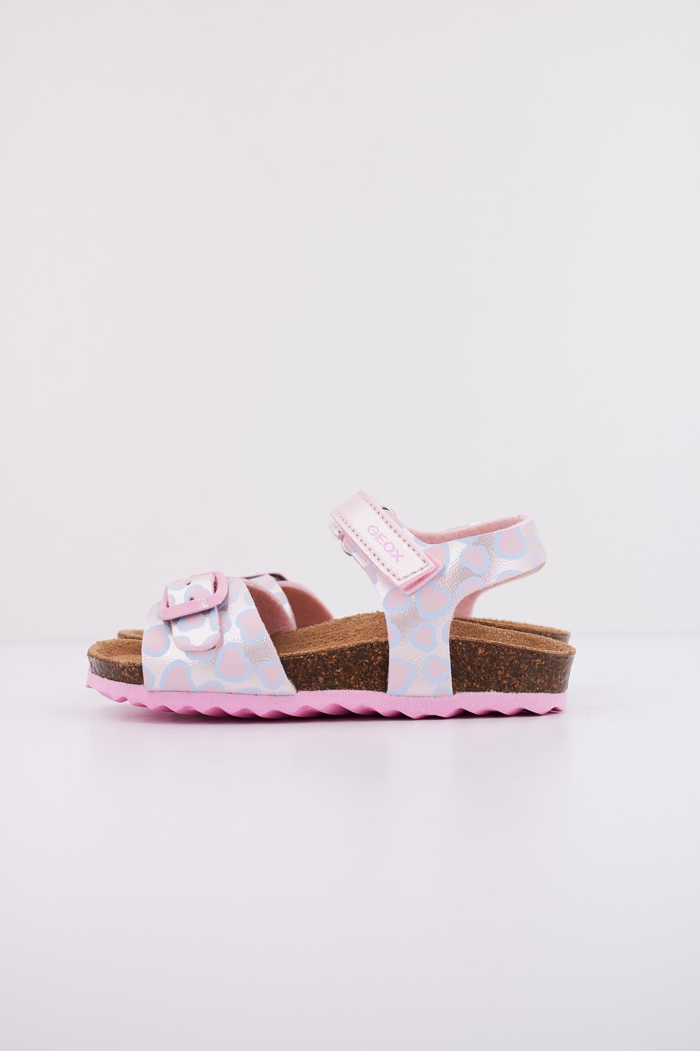 GEOX B SANDAL CHALKI GIRL en color ROSA (1)