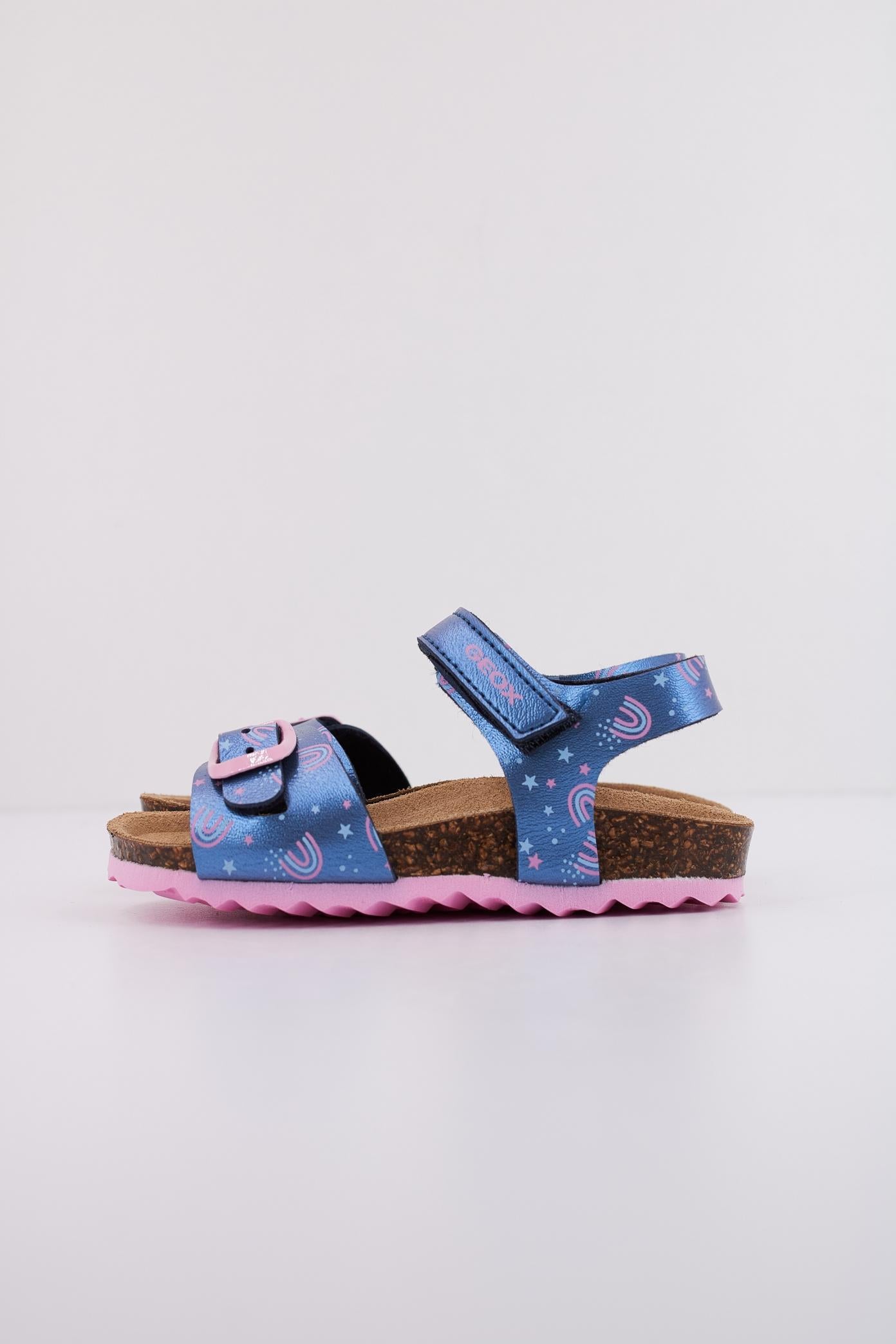 GEOX B SANDAL CHALKI GIRL en color AZUL (1)