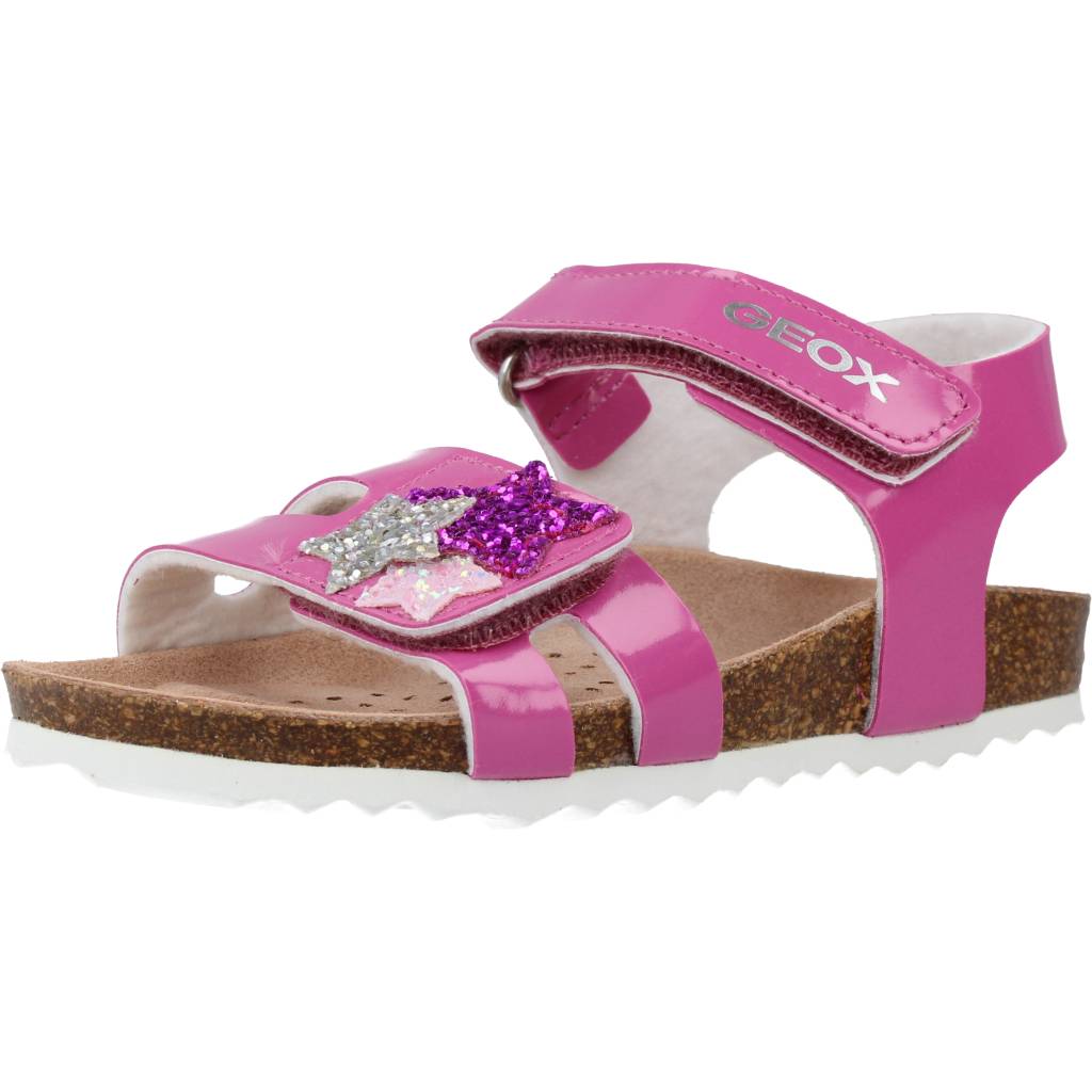 GEOX B SANDAL CHALKI GIRL en color ROSA (1)