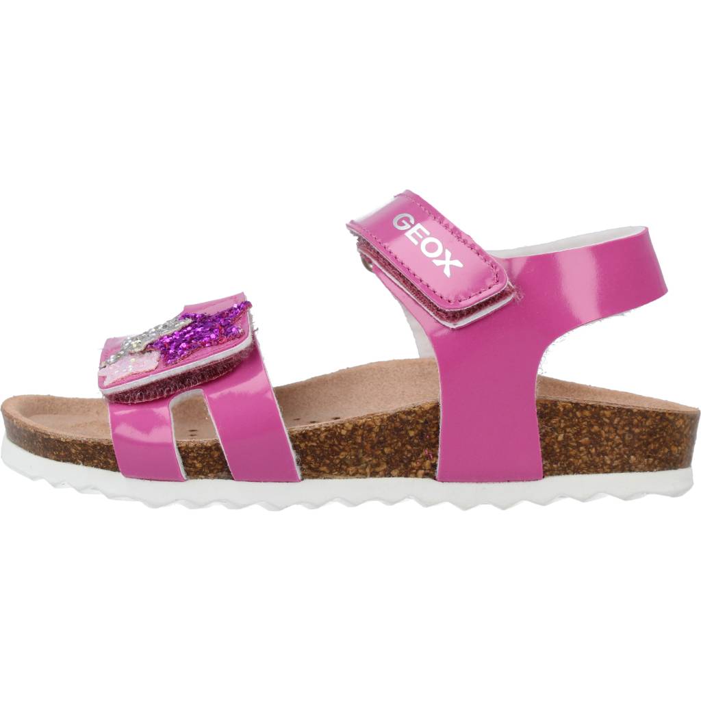 GEOX B SANDAL CHALKI GIRL en color ROSA (2)