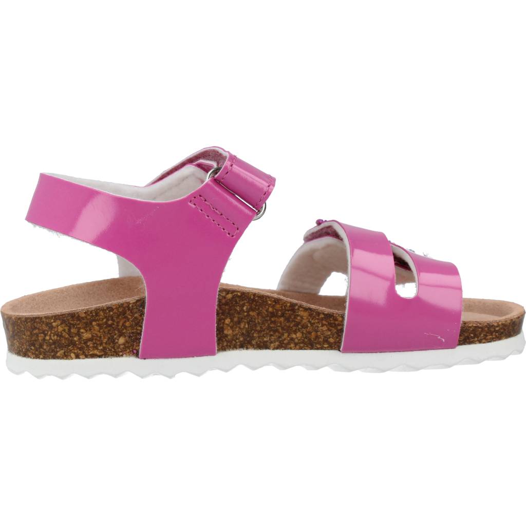 GEOX B SANDAL CHALKI GIRL en color ROSA (4)