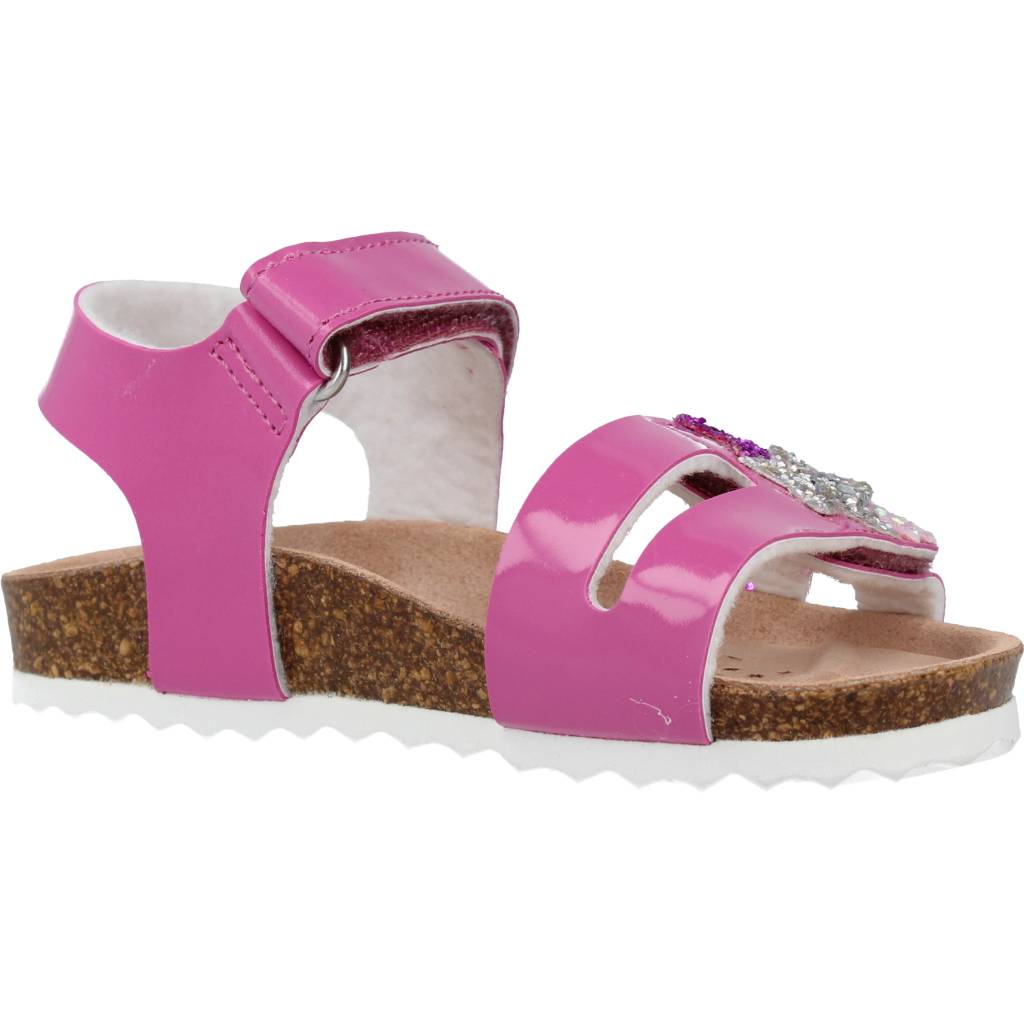 GEOX B SANDAL CHALKI GIRL en color ROSA (5)