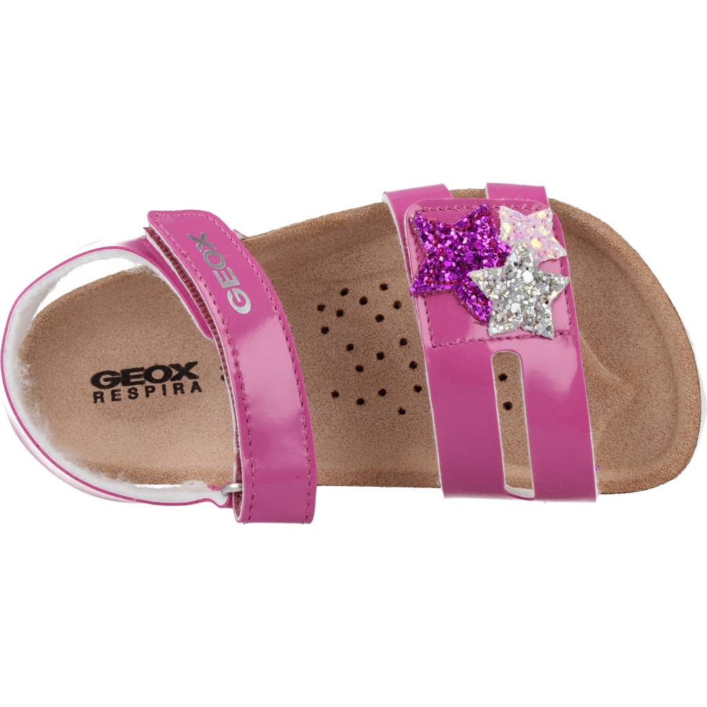 GEOX B SANDAL CHALKI GIRL en color ROSA (7)