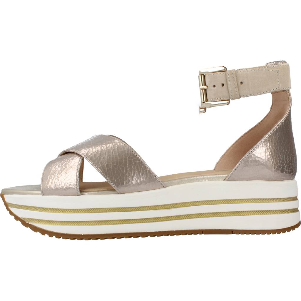 GEOX D SANDAL KENCY en color PLATA (2)